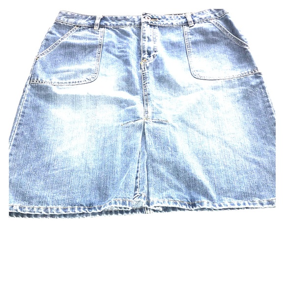 Old Navy Jean Skirt 0846 - Picture 2 of 5